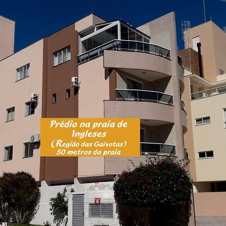 Otimo Apartamento Na Praia Dos Ingleses Gaivotas 70M Do Mar Florianópolis Exterior foto